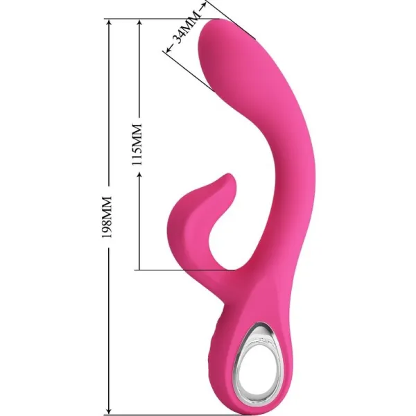 Fritz Rabbit Vibrator 12 Vibrationen Rosa von Pretty Love Flirtation | Fesselliebe.de