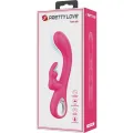 Novak Rabbit Vibrator 12 Vibrationen Rosa von Pretty Love Flirtation