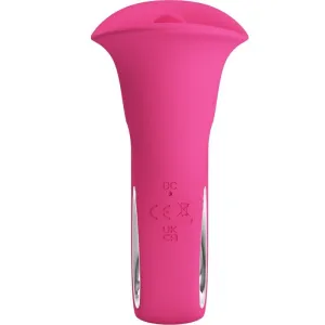 Clyde Oralvibrator Vibrierende Zunge 12 Vibrationen Rosa von Pretty Love Flirtation