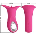 Clyde Oralvibrator Vibrierende Zunge 12 Vibrationen Rosa von Pretty Love Flirtation