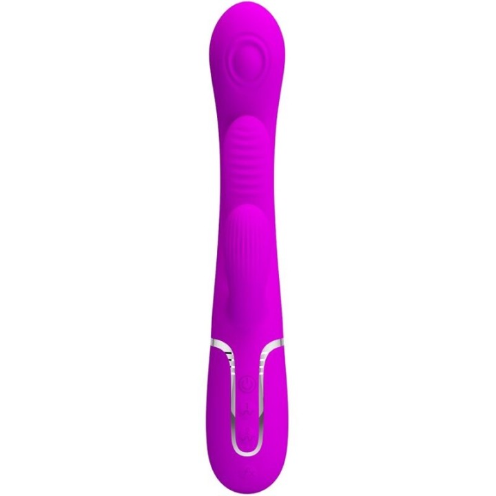 Shania Triple Rabbit Vibrator Multifunktions-Rosa von Pretty Love Flirtation | Fesselliebe.de