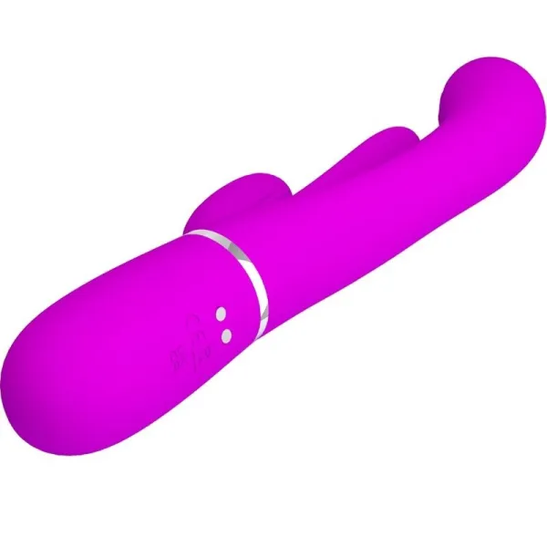 Shania Triple Rabbit Vibrator Multifunktions-Rosa von Pretty Love Flirtation | Fesselliebe.de