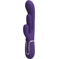 Shania Triple Rabbit Vibrator Multifunktions-Lila von Pretty Love