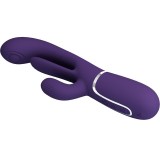Shania Triple Rabbit Vibrator Multifunktions-Lila von Pretty Love | Fesselliebe.de
