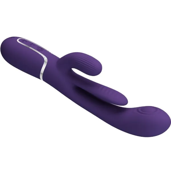 Shania Triple Rabbit Vibrator Multifunktions-Lila von Pretty Love | Fesselliebe.de