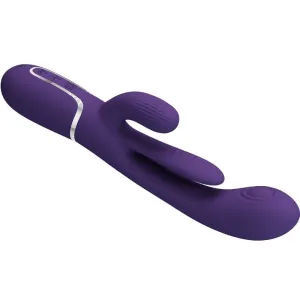 Shania Triple Rabbit Vibrator Multifunktions-Lila von Pretty Love
