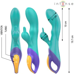 Fred Rabbit Vibrator Blau von Intense Fun