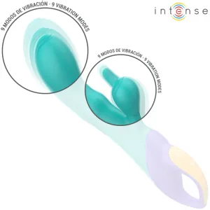 Fred Rabbit Vibrator Blau von Intense Fun