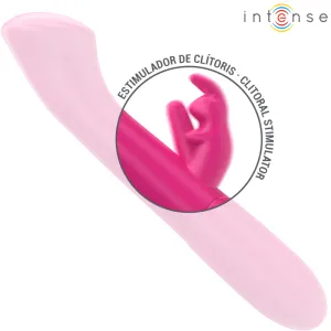 Julieta Rabbit Vibrator 18,6 cm 10 Vibrationen Rosa von Intense Fun