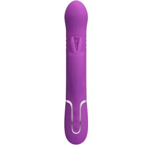 Coale 4 In 1 Multifunktions-Rabbit-Vibrator Lila von Pretty Love
