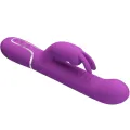 Coale 4 In 1 Multifunktions-Rabbit-Vibrator Lila von Pretty Love
