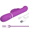 Coale 4 In 1 Multifunktions-Rabbit-Vibrator Lila von Pretty Love