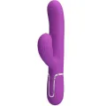 Perlita 3 In 1 Multifunktions-Rabbit-Vibrator Lila von Pretty Love