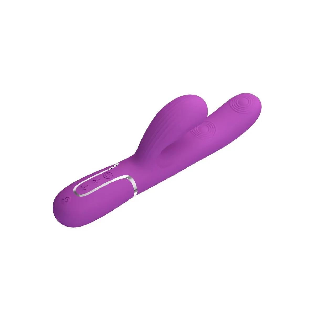 Perlita 3 In 1 Multifunktions-Rabbit-Vibrator Lila von Pretty Love | Fesselliebe.de