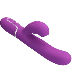 Perlita 3 In 1 Multifunktions-Rabbit-Vibrator Lila von Pretty Love