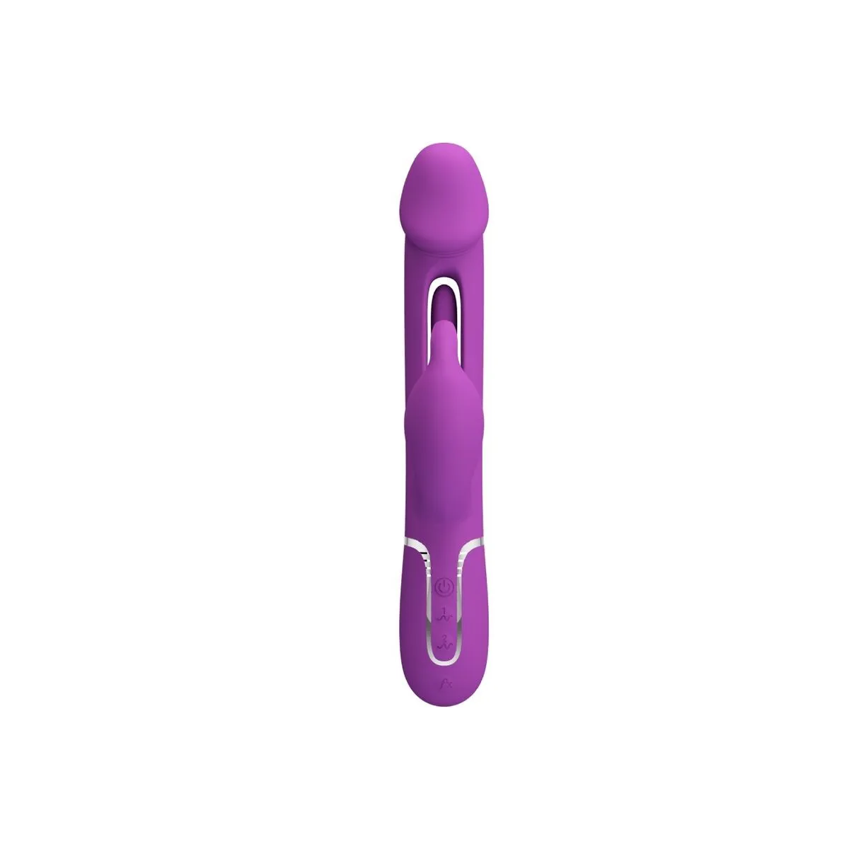 Kampas 3 In 1 Multifunktions-Rabbit-Vibrator Lila von Pretty Love | Fesselliebe.de