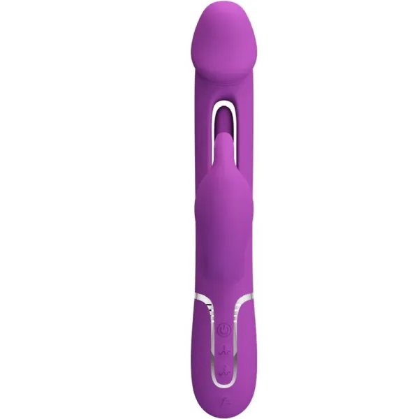 Kampas 3 In 1 Multifunktions-Rabbit-Vibrator Lila von Pretty Love | Fesselliebe.de