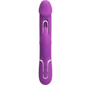 Kampas 3 In 1 Multifunktions-Rabbit-Vibrator Lila von Pretty Love