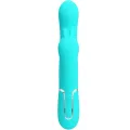 Cammy 4 In 1 Multifunktions-Dreifacher Rabbit-Vibrator Blau von Pretty Love