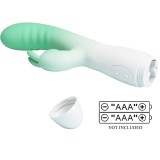 Cerberus Rabbit Vibrator 3o Vibrationen Grün von Pretty Love | Fesselliebe.de