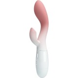 Brighty G-Spot Vibrator + Klitoris-Stimulator 30 Vibrationen Rosa von Pretty Love | Fesselliebe.de