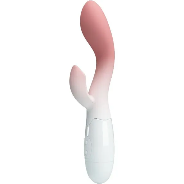 Brighty G-Spot Vibrator + Klitoris-Stimulator 30 Vibrationen Rosa von Pretty Love | Fesselliebe.de