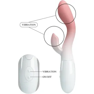 Brighty G-Spot Vibrator + Klitoris-Stimulator 30 Vibrationen Rosa von Pretty Love