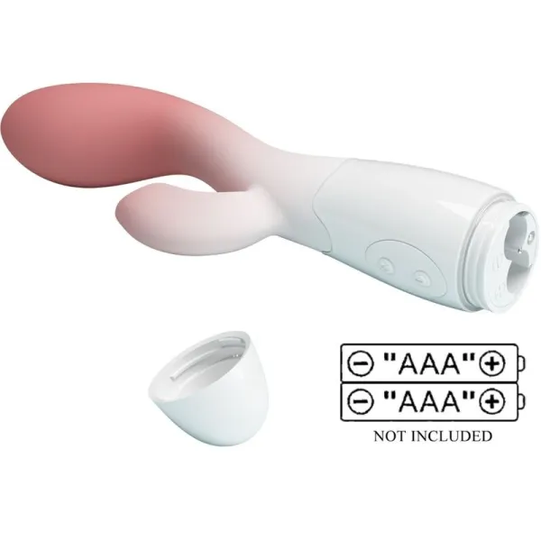 Brighty G-Spot Vibrator + Klitoris-Stimulator 30 Vibrationen Rosa von Pretty Love | Fesselliebe.de
