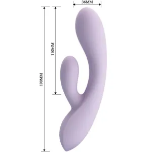 Rosolyn Rabbit Vibrator 10 Vibrationen Lila von Pretty Love
