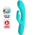 Scocco Vibrator Rabbit Türkis von Pretty Love Flirtation