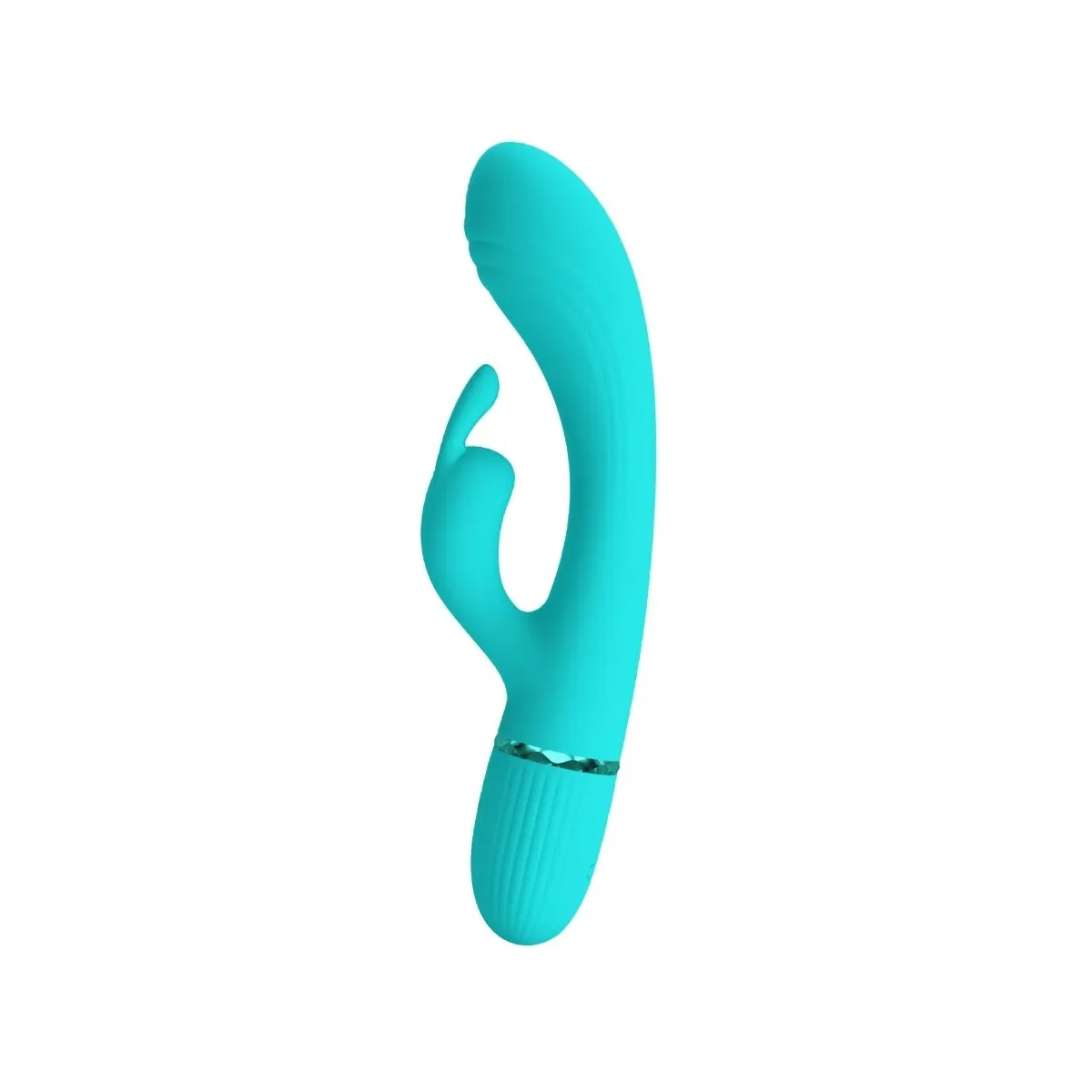 Scocco Vibrator Rabbit Türkis von Pretty Love Flirtation | Fesselliebe.de