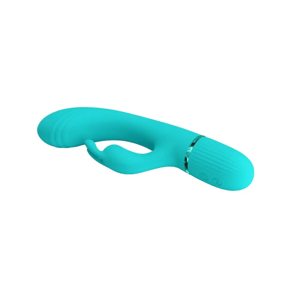 Scocco Vibrator Rabbit Türkis von Pretty Love Flirtation | Fesselliebe.de