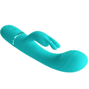 Scocco Vibrator Rabbit Türkis von Pretty Love Flirtation