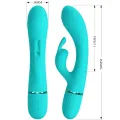 Scocco Vibrator Rabbit Türkis von Pretty Love Flirtation