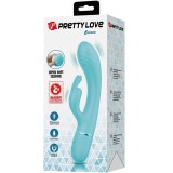 Scocco Vibrator Rabbit Türkis von Pretty Love Flirtation | Fesselliebe.de