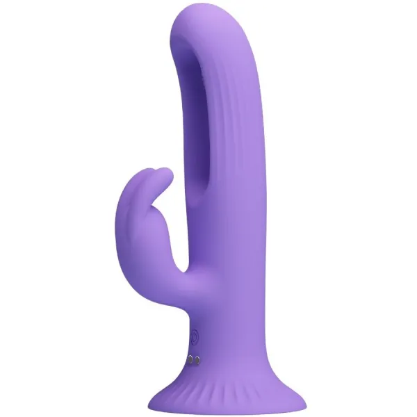 Killmoulis Rabbit Vibrator 12 Vibrationsmodi Lila von Pretty Love | Fesselliebe.de