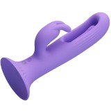 Killmoulis Rabbit Vibrator 12 Vibrationsmodi Lila von Pretty Love | Fesselliebe.de