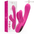 Britney Multifunktions-Rabbit-Vibrator 23 cm Rosa von Intense Fun