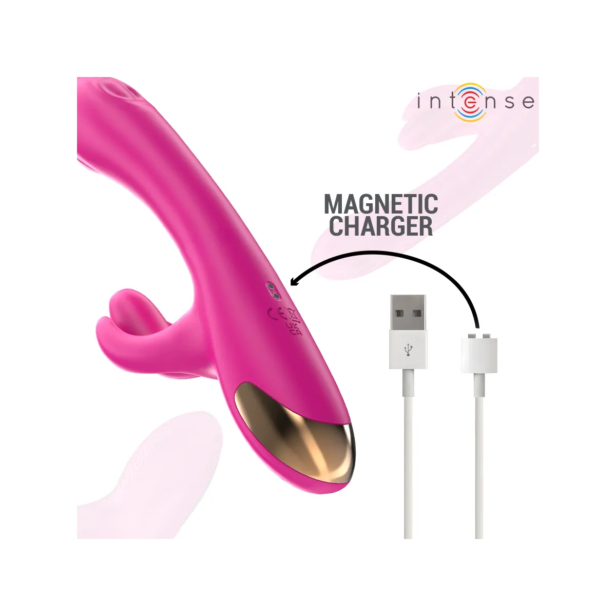 Britney Multifunktions-Rabbit-Vibrator 23 cm Rosa von Intense Fun | Fesselliebe.de