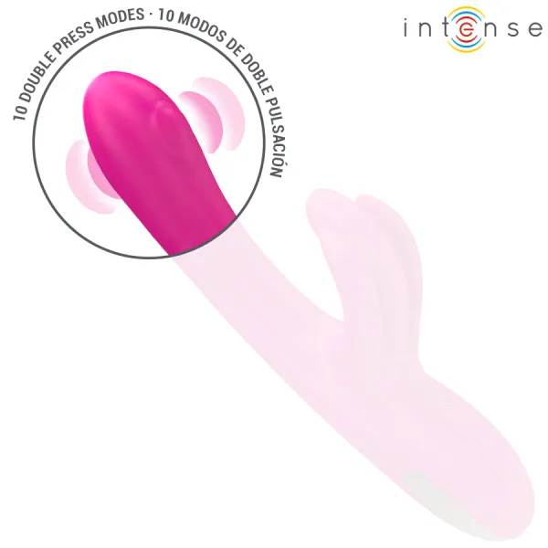 Britney Multifunktions-Rabbit-Vibrator 23 cm Rosa von Intense Fun | Fesselliebe.de