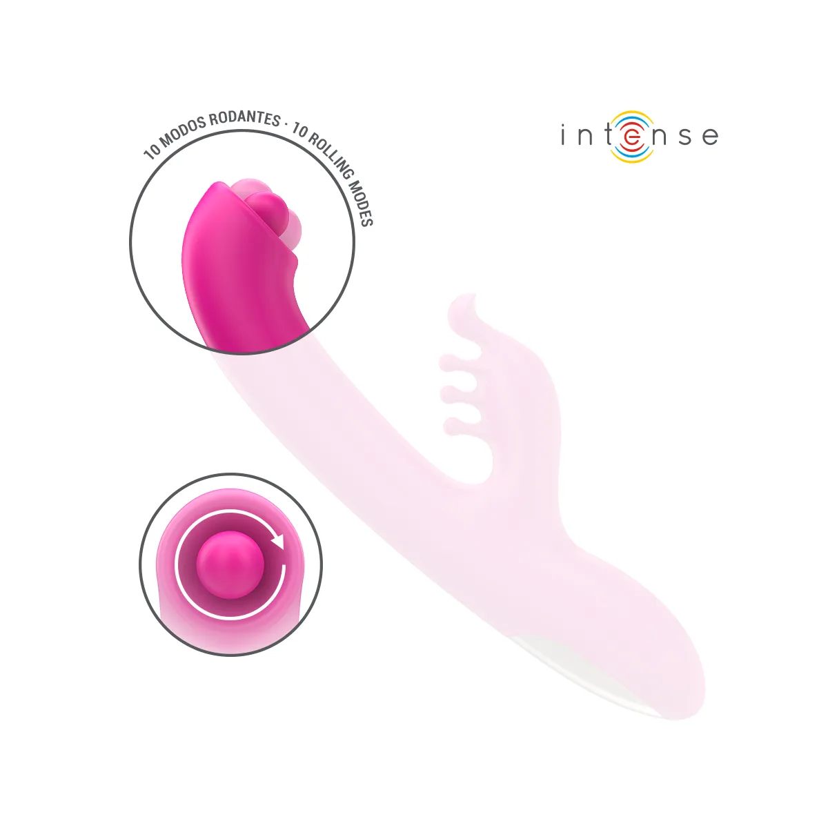 Christina Multifunktions-Rabbit-Vibrator 22,5 cm Rosa von Intense Fun | Fesselliebe.de