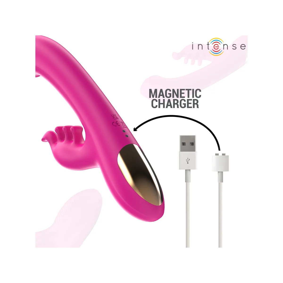 Christina Multifunktions-Rabbit-Vibrator 22,5 cm Rosa von Intense Fun | Fesselliebe.de