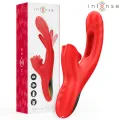 Jessica Multifunktionsvibrator Klitorisstimulation 24,8 cm Rot von Intense Fun