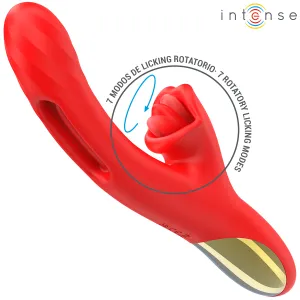Jessica Multifunktionsvibrator Klitorisstimulation 24,8 cm Rot von Intense Fun