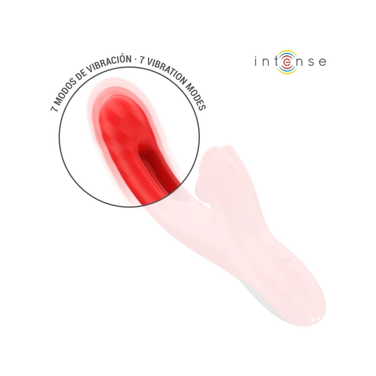 Jessica Multifunktionsvibrator Klitorisstimulation 24,8 cm Rot von Intense Fun | Fesselliebe.de