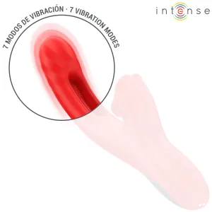 Jessica Multifunktionsvibrator Klitorisstimulation 24,8 cm Rot von Intense Fun