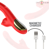 Jessica Multifunktionsvibrator Klitorisstimulation 24,8 cm Rot von Intense Fun | Fesselliebe.de
