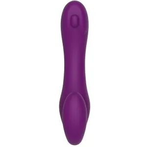 Xocoon – 2 In 1 Strapless Strap-On Vibrator mit Fernbedienung Lila von Xocoon