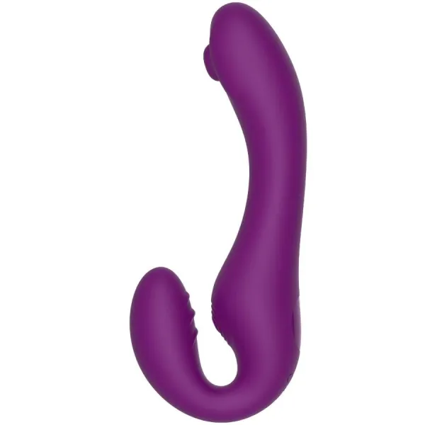 Xocoon – 2 In 1 Strapless Strap-On Vibrator mit Fernbedienung Lila von Xocoon | Fesselliebe.de