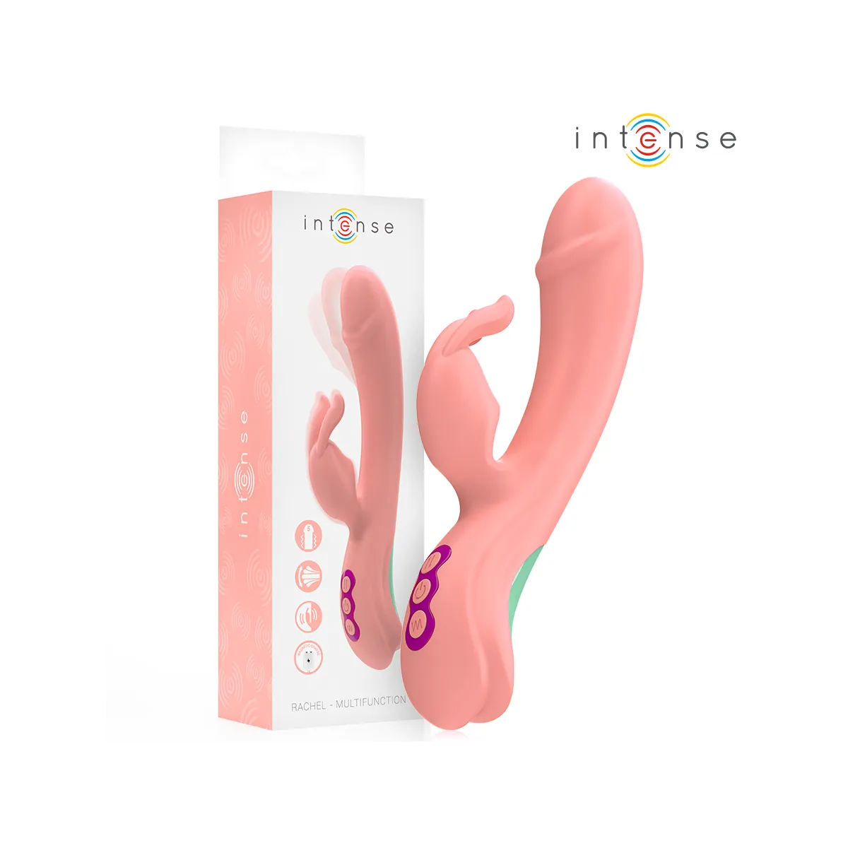 Rachel Rabbit Vibrator 5 Vibrationen Rosa von Intense Fun | Fesselliebe.de